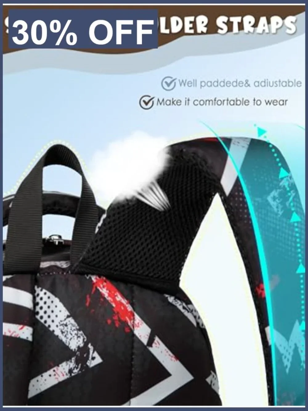 Kids Backpack 17in Laptop Compartment Elementary Middle School Bookbag Boys